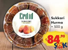 SUKKARİ HURMA 500 G SUKKARİ HURMA 500 G